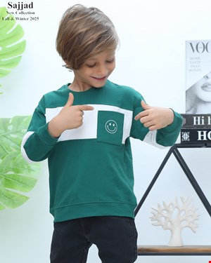 بلوز تک پسرانه طرح sticker 